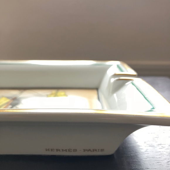 VINTAGE HERMÈS SHIP Cigar Ashtray/Change tray - Picture 7 of 13